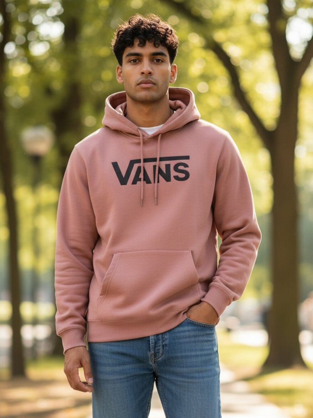 Vans Men's "Sleepy Rose" Classic Pullover Hoodie